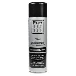 Automotive čalounické lepidlo ve spreji PALTY HIGH TEMPERATURE ADHESIVE, vysoká pevnost, odolnost vysokým teplotám, 500 ml 