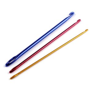 Háčky s očkem pro knooking 930285, sada 3 velikostí (3, 4, 6 mm)