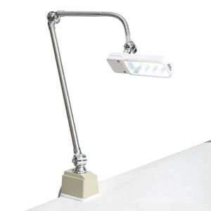 LED lampa HM-99T s magnetickým držákem – osvětlení pro šicí stroje, 30 LED, flexibilní rameno