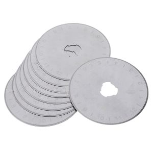 Náhradní čepel do řezacího kolečka, TEXI 4099, rovná čepel, průměr 45mm, 10 kusů