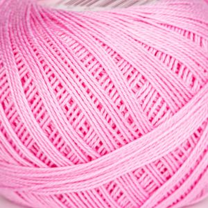 Pletací / háčkovací příze SNĚHURKA 343 růžová, jednobarevná, 30g/200m