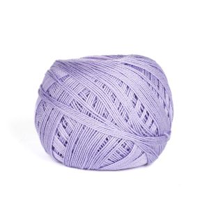 Pletací / háčkovací příze SNĚHURKA 353 světle fialová, jednobarevná, 30g/200m