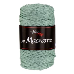 Pletací / háčkovací příze Vlna-Hep PP MACRAME 4134 mechově zelená, jednobarevná, 100g/85m