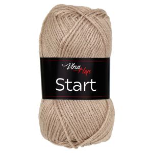 Pletací příze Vlna-Hep START 41012 latté, klasická, 50g/150m