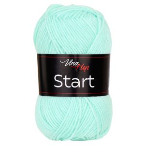 Pletací příze Vlna-Hep START 41195 mátová, klasická, 50g/150m