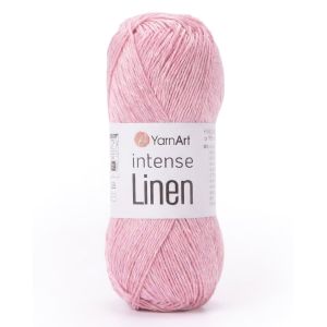 Pletací příze YarnArt INTENSE LINEN 4109 světle růžová, letní, 50g/175m