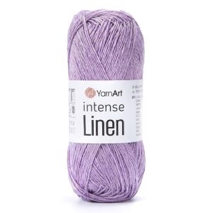 Pletací příze YarnArt INTENSE LINEN 4111 světle fialová, letní, 50g/175m