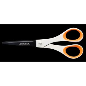 Krejčovské nůžky FISKARS TITANOVÉ 1004720, Non stick, s měkkou ergonomickou rukojetí, celková délka 18 cm