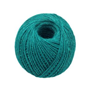 Jutový motouz, špagát ZELENÝ 2524/630, 200g, průměr 1,75mm, návin 130m