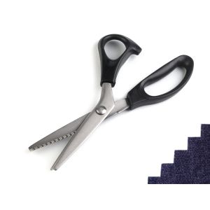 Entlovací nůžky MGH zoubkované, s klasickou rukojetí, délka 24cm (9