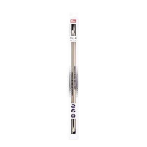 Pletací jehlice PRYM ERGO 190410, ergonomické plastové, rovné, 2 kusy, délka 40cm, velikost 7mm