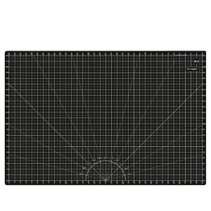 Řezací podložka na látky, patchwork TEXI BLACK L, samosvorná, černá, 90x60cm, vel. L, tloušťka 3mm