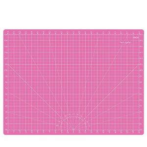 Řezací podložka na látky, patchwork TEXI PINK M, samosvorná, růžová, 60x45cm, vel. M, tloušťka 3mm